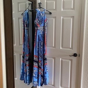 Tropical dress INC concepts size 0P